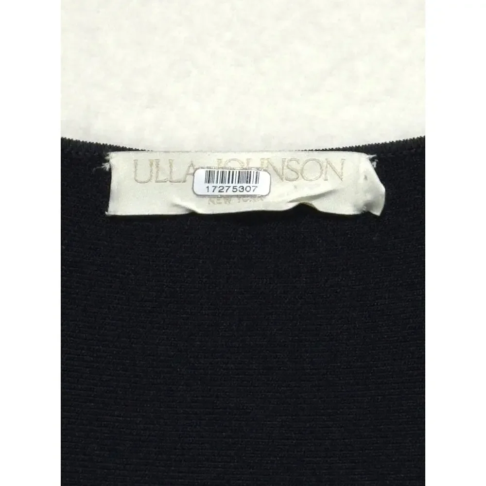 ULLA JOHNSON Yvette V Neck Short Sleeve A Line Midi Dress Size M Orig Price $750 - Picture 6 of 10